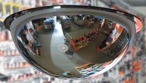 Vandaalbestendige Kogelspiegel 360 graden (Polycarbonaat)
