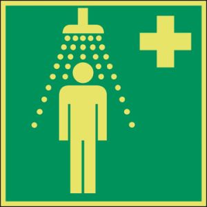 Veiligheidsdouche