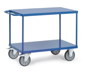 Tafelwagen 2400B met laadvlak van staalplaat, laadvlak 850x500 mm