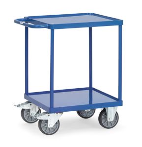 Tafelwagen 2496W met laadvlak van 600x600 mm (opstaande randen)