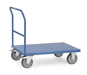 Duwbeugelwagen 2501B met platform van staal, laadvlak 1000x600 mm