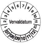 Vervaldatum fragmenteerbaar materiaal