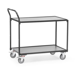 Lichte tafelwagen 2740, laadvlak 850 x 500 mm, antracietgrijs