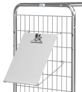 Schrijfplank voor orderpickkar
