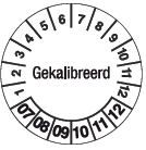 Gekalibreerd