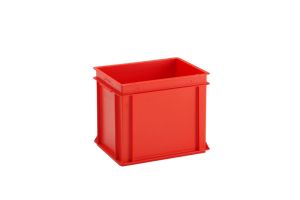 Kunststof RAKO bak, 400x300x325 mm, rood