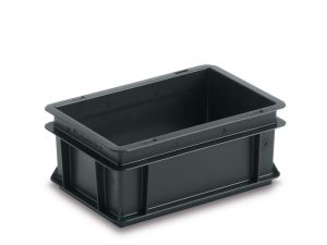 ESD RAKO bak, 300x200x120, zwart