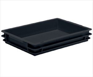 ESD RAKO bak, 400x300x65, zwart