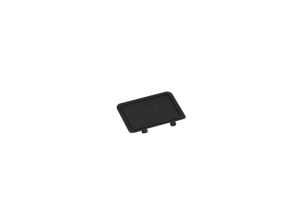ESD scharnierdeksel voor RAKO bak, 200x150mm, zwart