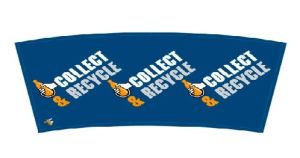 Wikkel voor PETman blauw 
