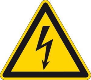 Gevaarlijke elektrische spanning
