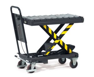 Rollenbaan met opzetraam geschikt voor heftafels (vast) 6890 FE