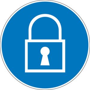 Gebruik van hangslot verplicht