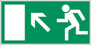 Vluchtweg via trap