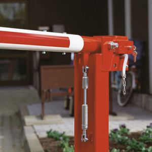 Slagboom met gasdrukveer