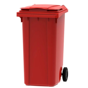 Container rood, 240 liter