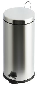 Pedaalemmer 30 liter, zwart