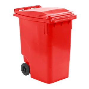 Container rood, 360 liter