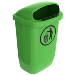 Afvalbak DIN-PK 50 liter limegroen