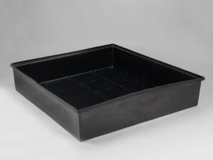 Lekbak 1350x1350x350 mm, zwart