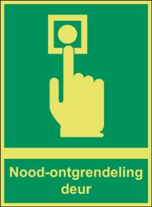 Noodontgrendeling deur
