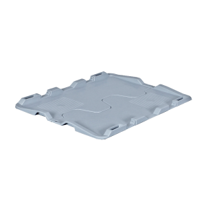 Euro-silver krokodildeksel 400x300 mm afname 5 stuks