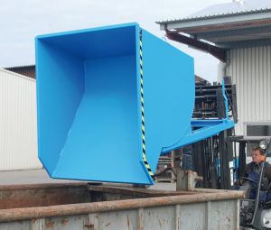 Kiepcontainer  BKM 200, gelakt