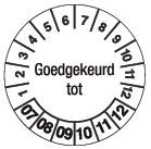 Goedgekeurd tot