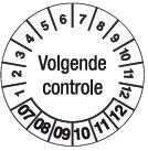 Volgende controle fragmenteerbaar materiaal