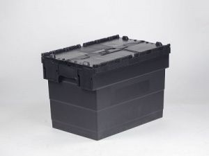 Distributiebak 600x400x416mm, zwart