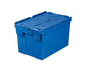 Distributiebak 600x400x365 mm, blauw