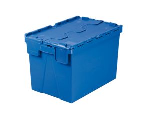 Distributiebak 600x400x400 mm, blauw