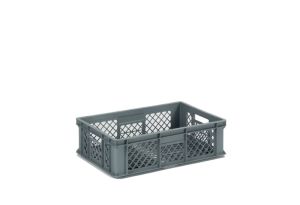 Geperforeerde kunststof krat 600x400x200 mm (40 liter)