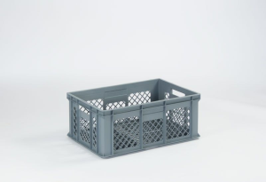 Catering kratten met gemaasde bodem en zijwanden, beige (600x400 mm)