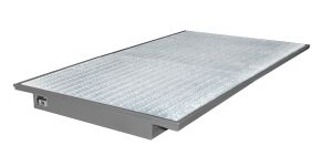 Hangopvangbak EHW-2200 voor stellingen van 2200 mm-grijs 