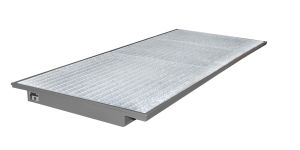 Hangopvangbak EHW-3300 voor stellingen van 3300 mm-grijs 