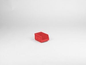 Stapelbare magazijnbak 1 liter, 167/140x105x82mm, rood