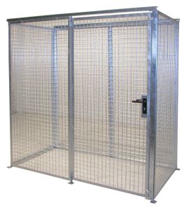 Gasflessenopslag voor buiten - 2100x1085x2060 mm 