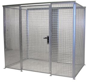 Gasflessenopslag voor buiten - 2400x1500x2060 mm 
