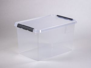  Transparante opbergkist 62 liter 600x400x340 mm