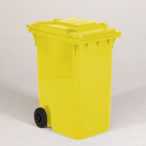 Container 360 liter, geel