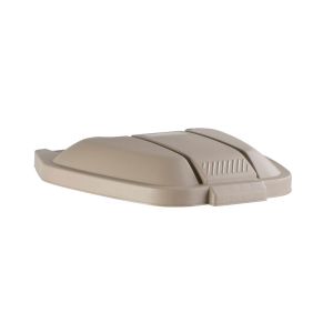 Deksel mobiele container, beige