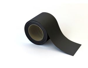 Uitwisbare magneettape - 100 mm, zwart
