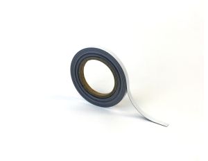 Beschrijfbare magnetische tape - 10 mm, wit