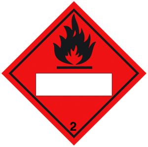 Pictogram gevaarlijke goederen voor wegtransport (HWDP1)