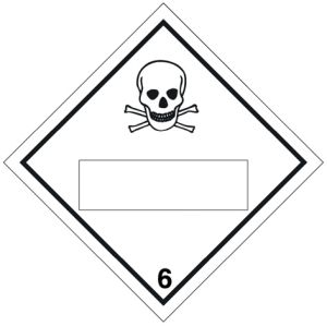 Pictogram gevaarlijke goederen voor wegtransport (HWDP2)