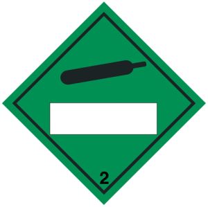 Pictogram gevaarlijke goederen voor wegtransport (HWDP4)