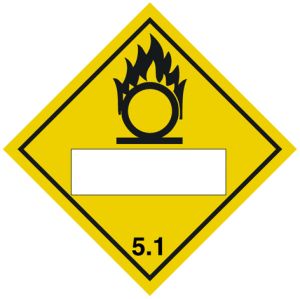 Pictogram gevaarlijke goederen voor wegtransport (HWDP5)