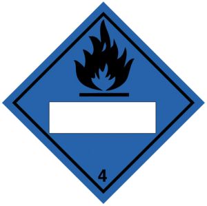 Pictogram gevaarlijke goederen voor wegtransport (HWDP7)