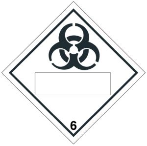 Pictogram gevaarlijke goederen voor wegtransport (HWDP9)
